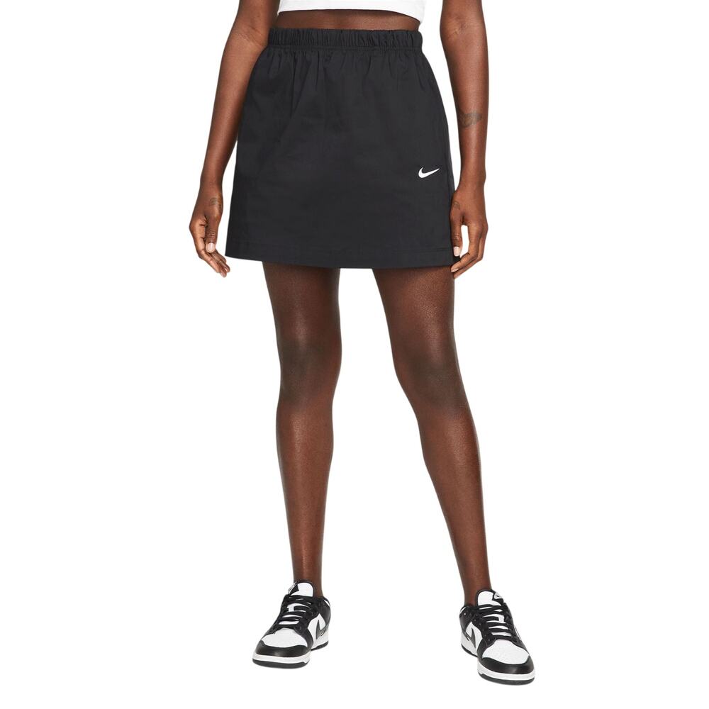 Nike High Waisted Black Sportswear Essential Woven Skirt Size XS